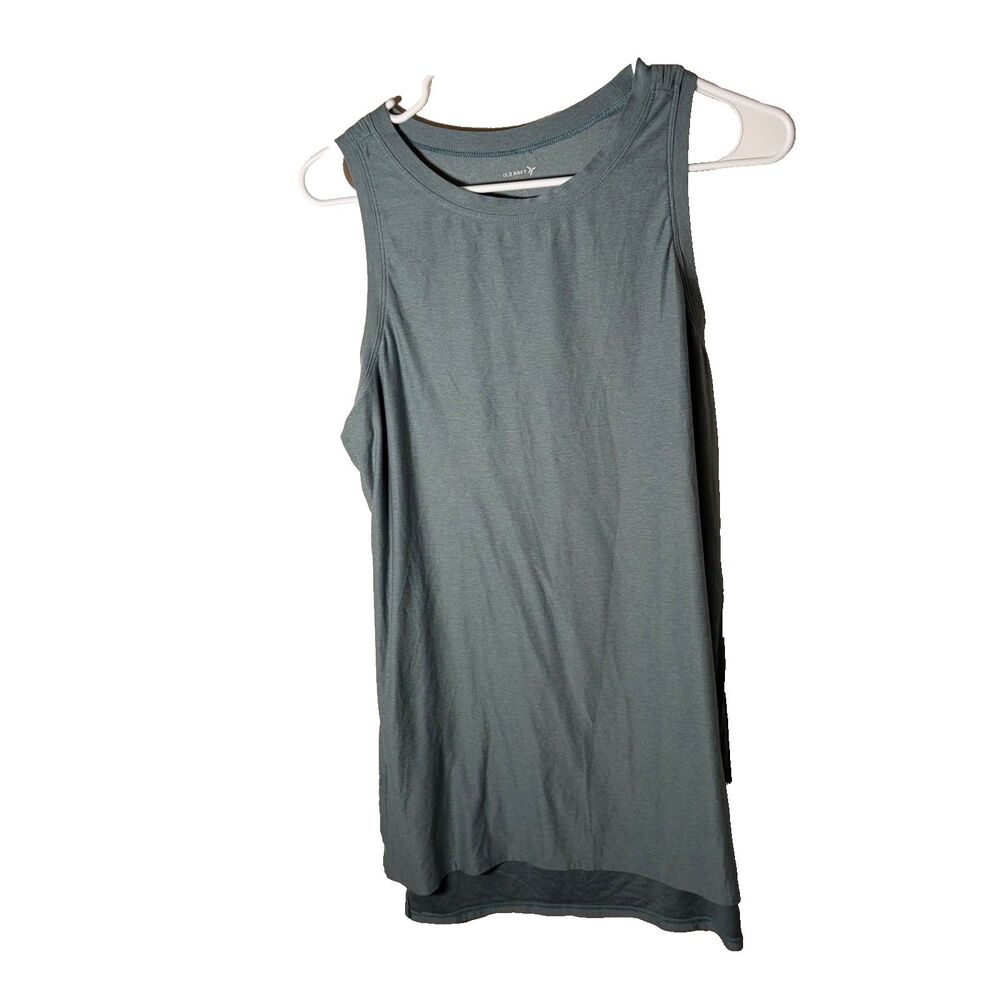Old Navy Tank Top Tunic Women's Medium Cloud 94 Soft Athletic Sleeveless